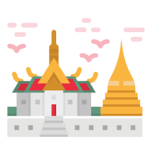 Resort market icon